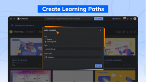 Create Learning Paths