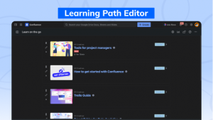 Learning Path Editor