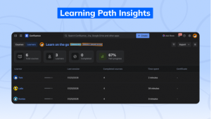 Learning Path Insights