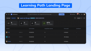 Learning Path Landing Page