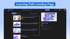Learning Path Landing Page